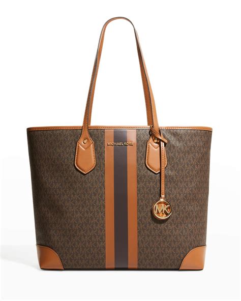 michael michael kors leather eva tote|eva tote bag.